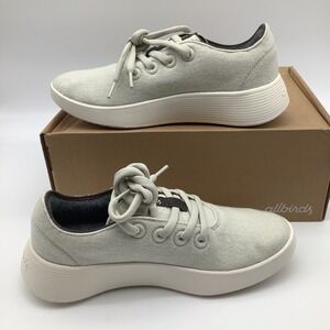 Allbirds Wool Runner Go White Womens Sneakers A11396W080‎ Size W8 Shoes NWT